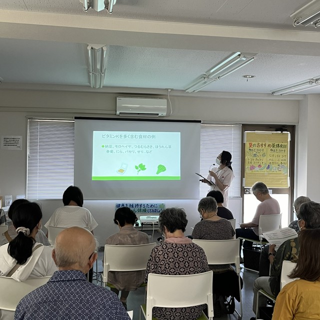 第78回健康サポート相談会「薬剤師と管理栄養士による講演会」の様子03