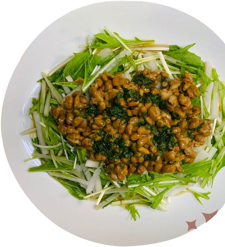 納豆サラダ