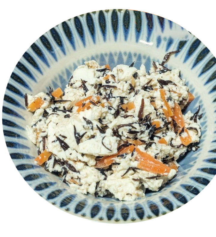 ひじきの白和え