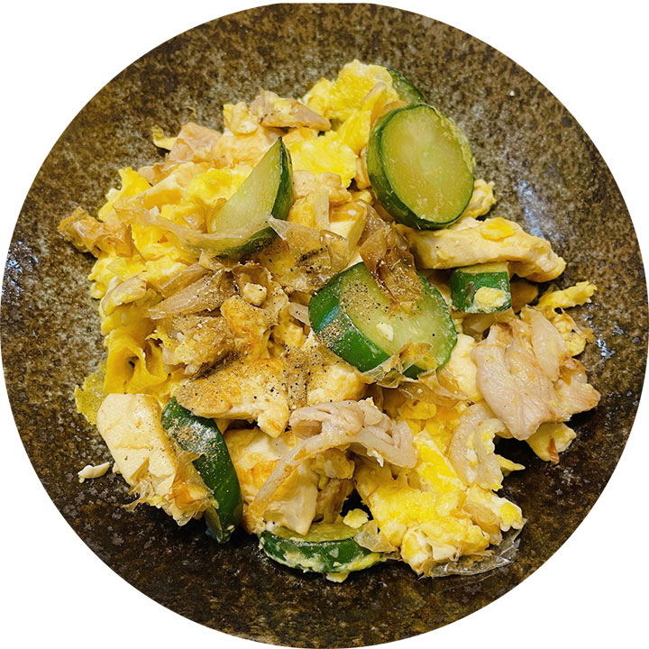 きゅうりチャンプルー